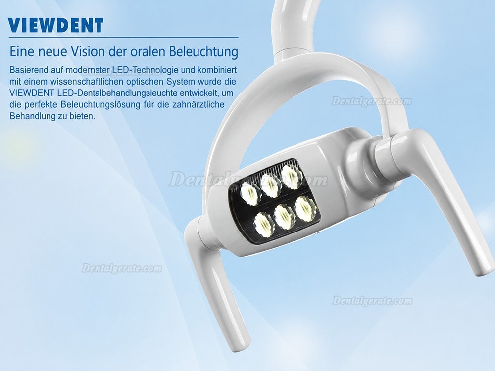 Dental 8W Chirurgische Deckenleuchte LED Chirurgisch Licht Lampe mit St&uuml;tzarm